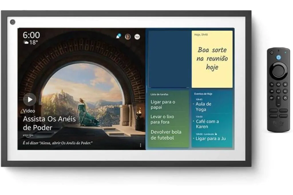 casa inteligente com Echo Show 15